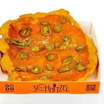 Schnitzel Pizza Jalapeno